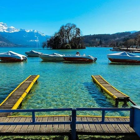 Androsace Appartement Dans Chalet Bois Avec Jacuzzi Privatif Terrasse Et Vue Montagne Les Villards-sur-Thones Bagian luar foto