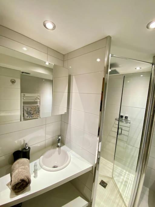 Androsace Appartement Dans Chalet Bois Avec Jacuzzi Privatif Terrasse Et Vue Montagne Les Villards-sur-Thones Bagian luar foto